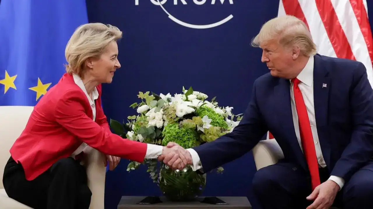Trump and von der Leyen announce US-EU trade deal