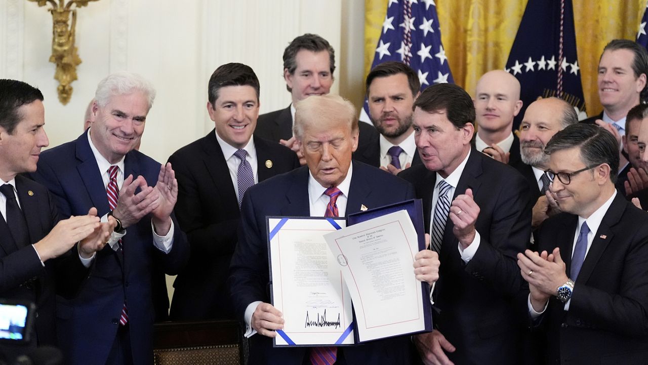 Trump signs 1st major federal cryptocurrency bill into law