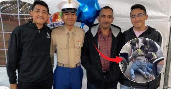 Father of 3 Marines who was forcibly detained by immigration agents at landscaping job speaks out