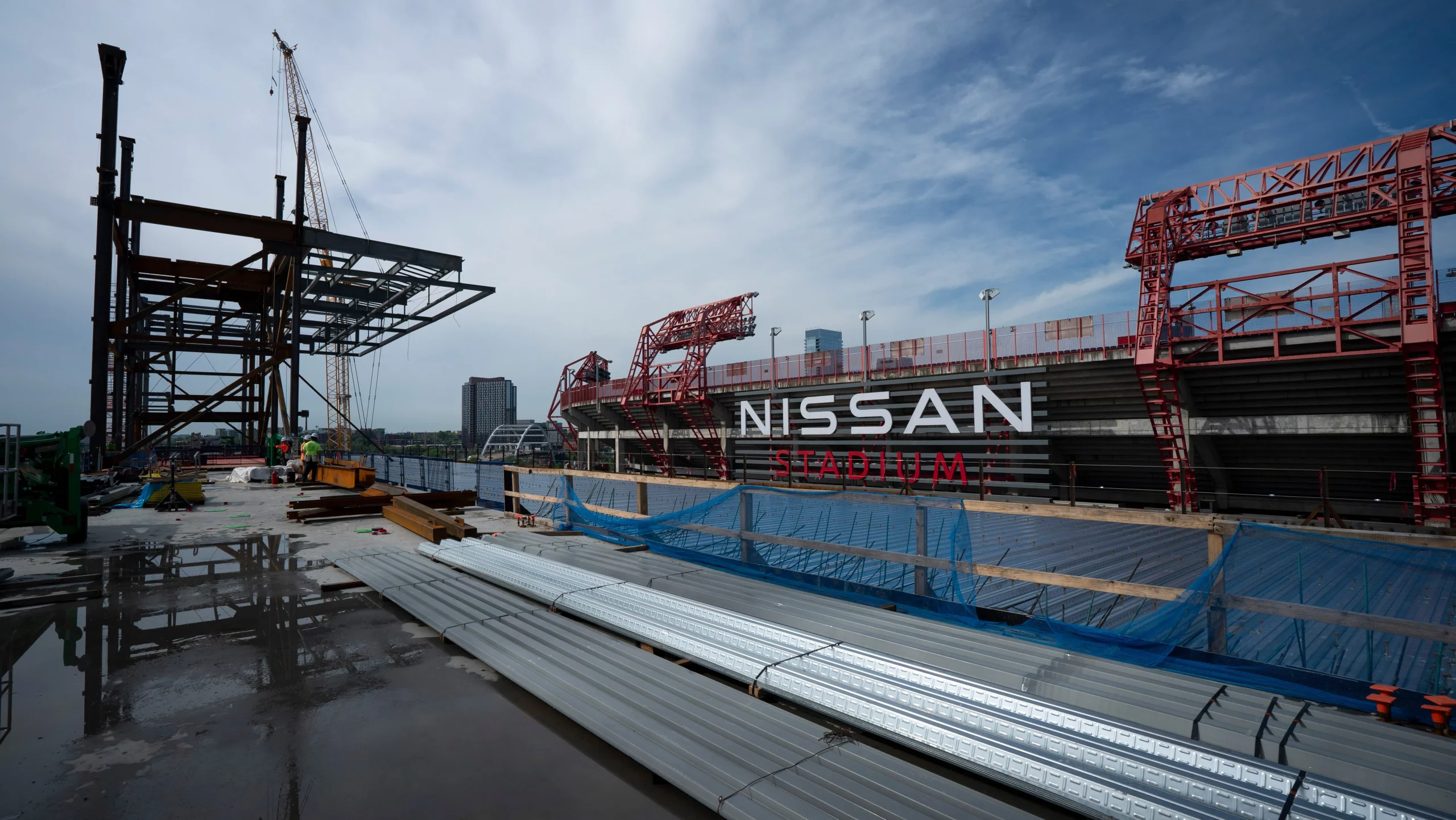 Construction halted at new Tennessee Titans Stadium after noose found at site