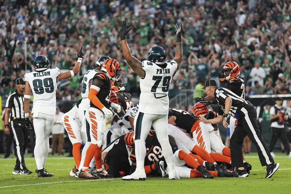 Eagles use tush push on opening drive after popular play was nearly banned in NFL