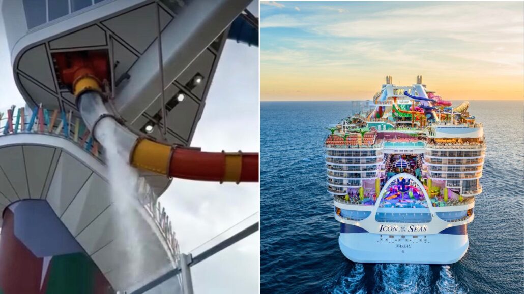 Royal Caribbean water slide malfunction injures cruise ship guest