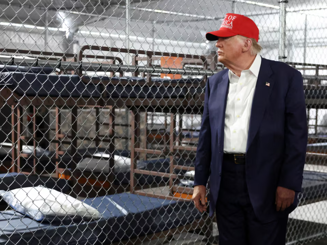 Trump administration plans to build largest US federal migrant detention center on military base