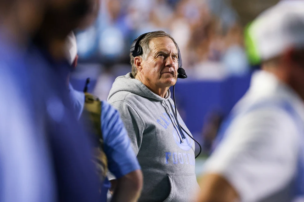 Bill Belichick and North Carolina blown out by TCU in college coaching debut