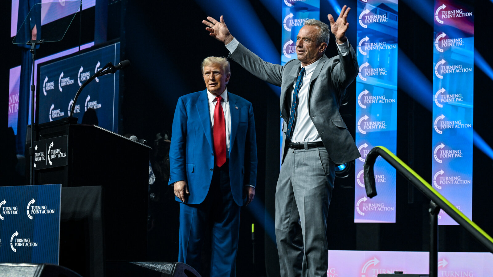 Trump admin live updates: Trump defends some vaccines after Florida moves to end mandates