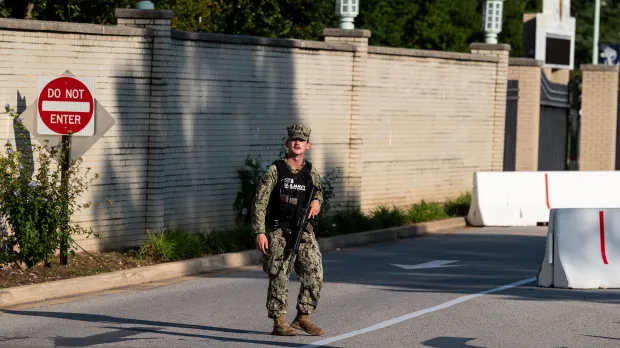 Midshipman at US Naval Academy was shot by security forces during lockdown