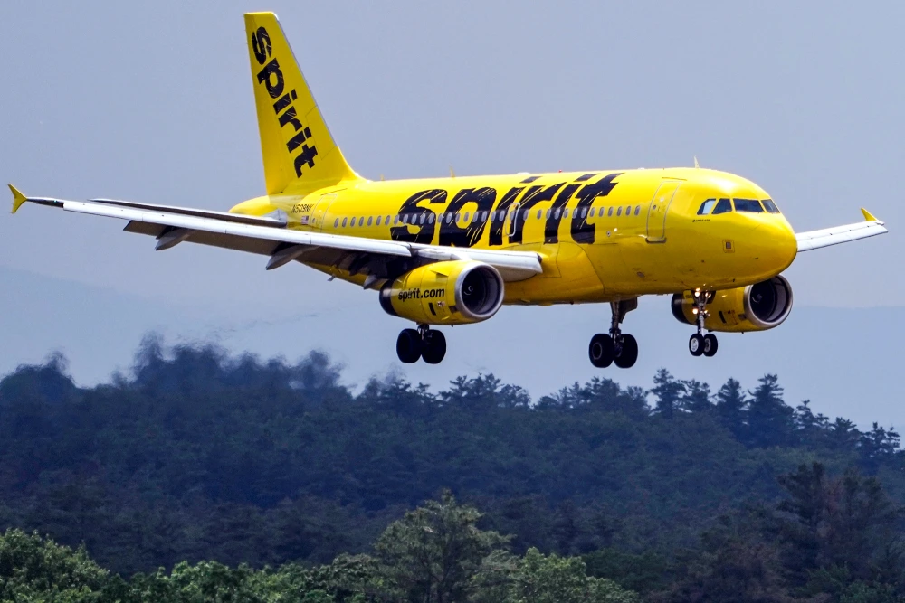 Spirit Airlines to furlough 1,800 flight attendants amid second bankruptcy