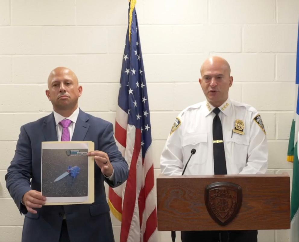 Man fatally shot by NYC police alleged to have attacked officer with a butcher knife