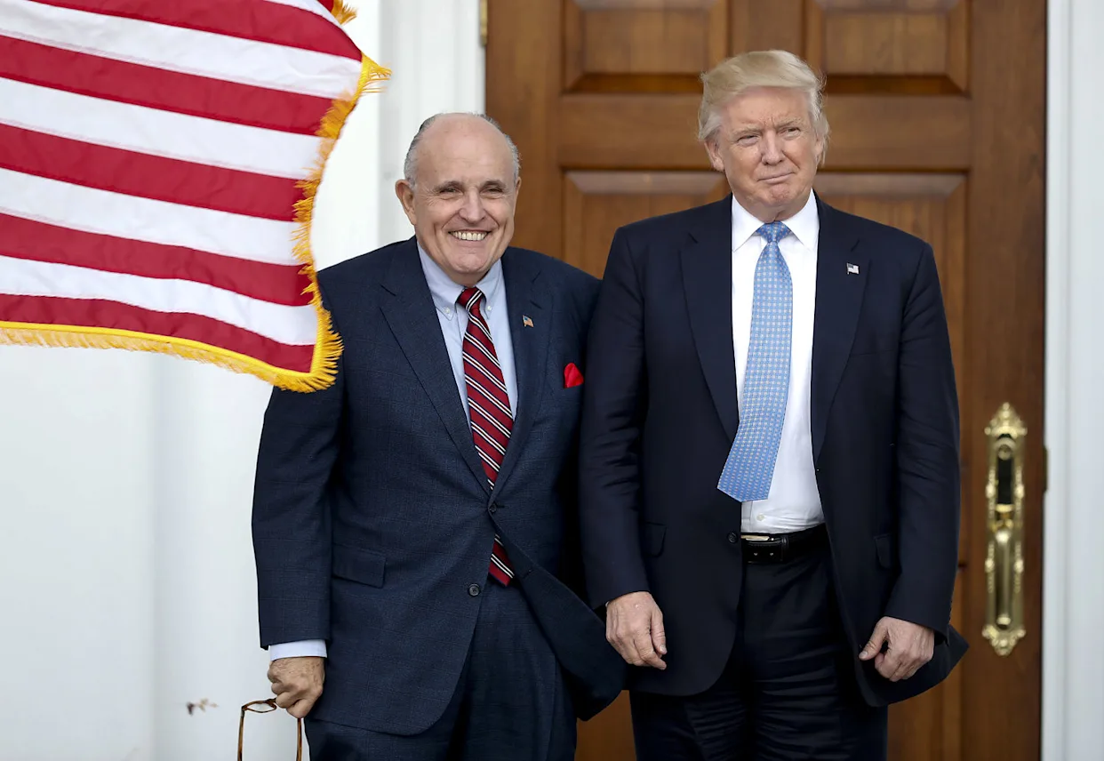 Trump says he will award Rudy Giuliani the Presidential Medal of Freedom