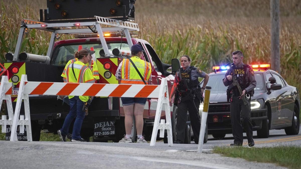 Three police officers shot dead, two wounded in Pennsylvania; suspect killed