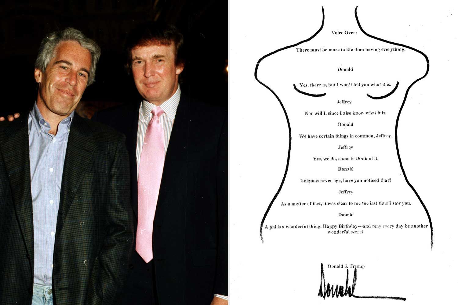 Congress releases Epstein’s ‘birthday book,’ including alleged Trump letter