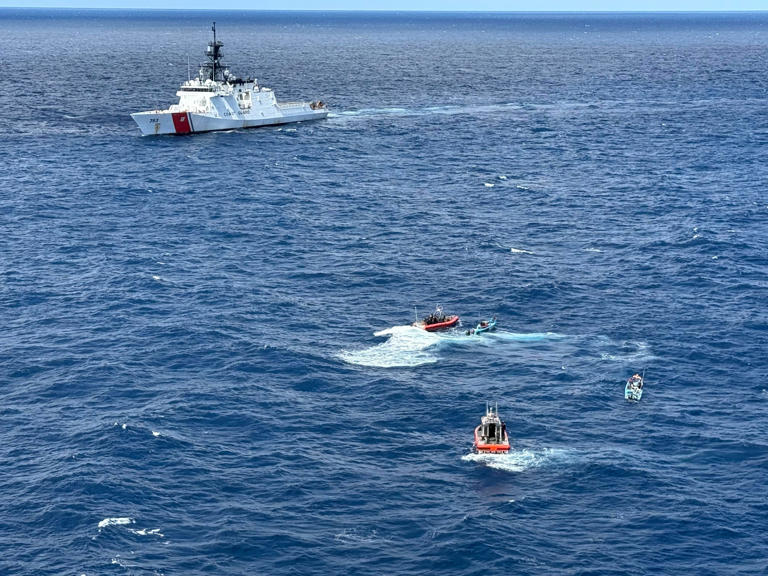 3 killed in 3rd US strike on alleged drug boat in international waters, Trump says
