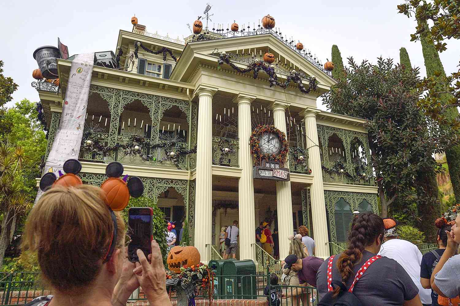 Woman dies after riding Disneyland’s Haunted Mansion Holiday attraction