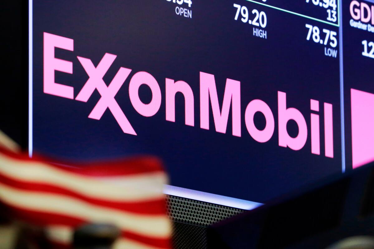 Exxon Mobil sues California over emissions reporting laws