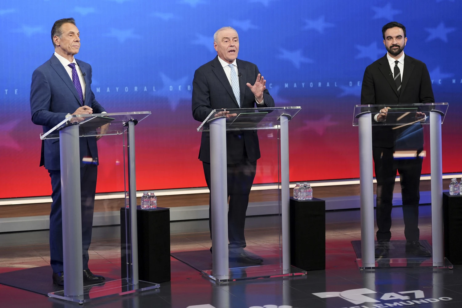 Zohran Mamdani and Andrew Cuomo clash over policy and handling Trump in a fiery NYC mayoral debate