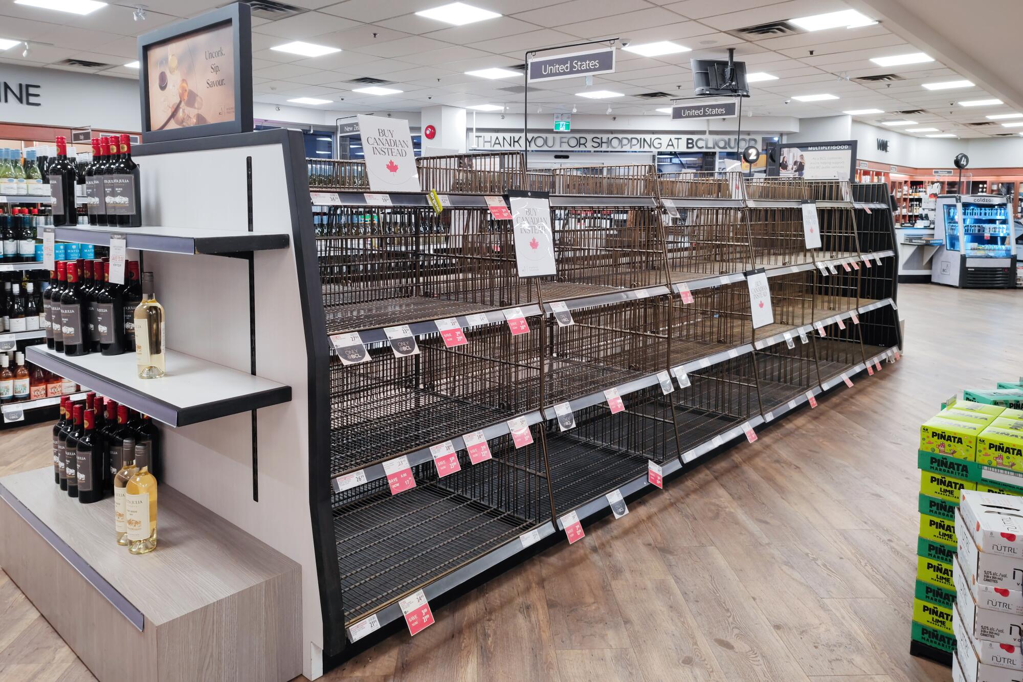 ‘Empty shelves, higher prices’: Americans tell of cost of Trump’s tariffs