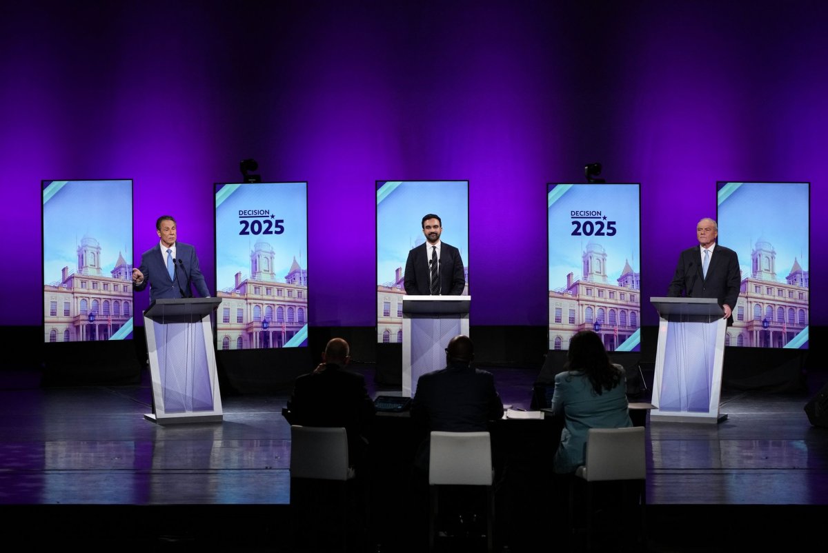 Cuomo, Mamdani, Sliwa engage in final N.Y. City mayoral debate