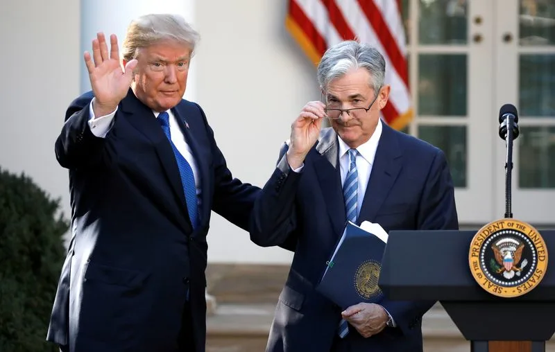 Trump again targets Fed’s Powell on interest rate cuts