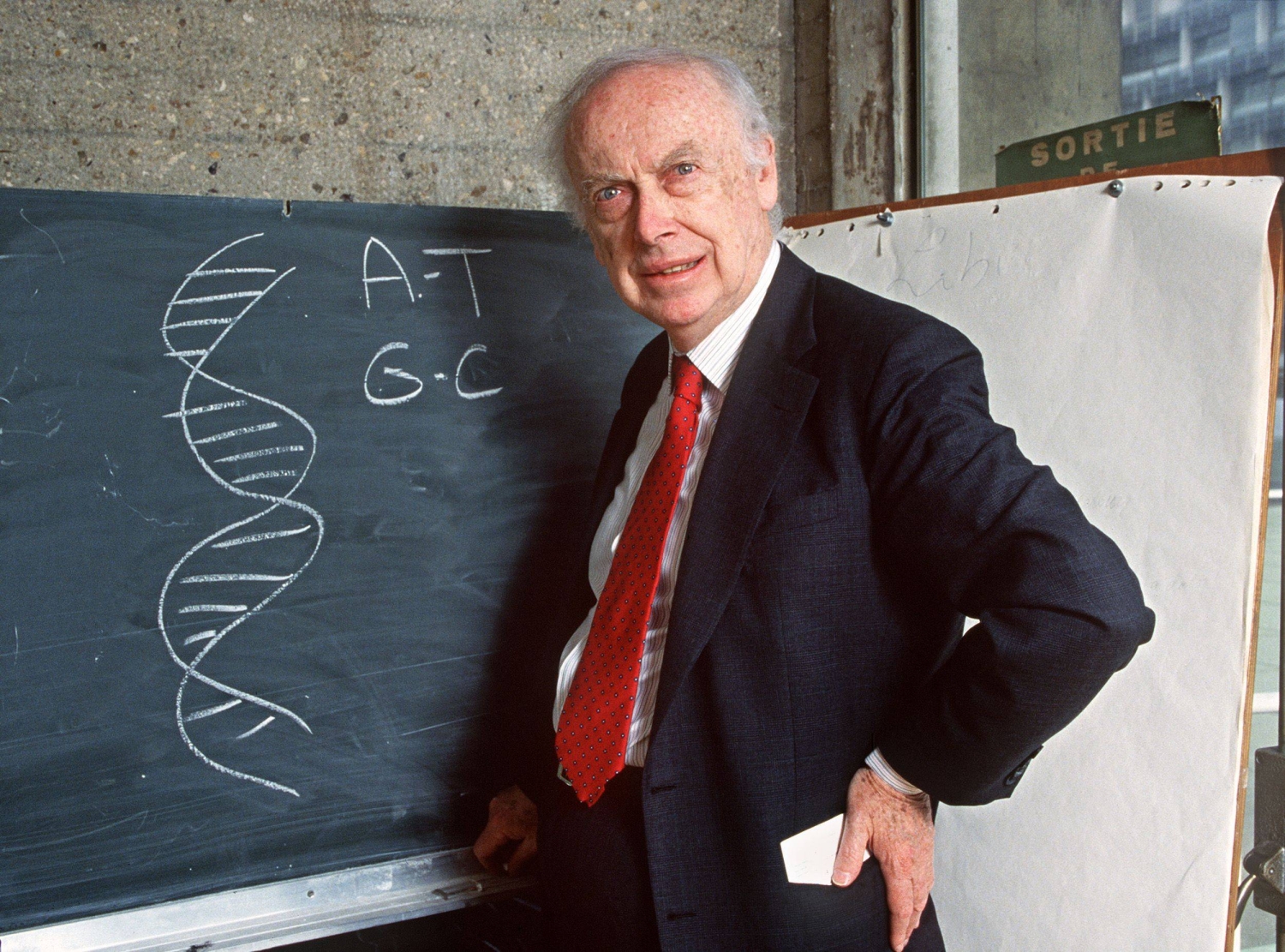 James Watson, co-discoverer of the double-helix shape of DNA, has died at age 97