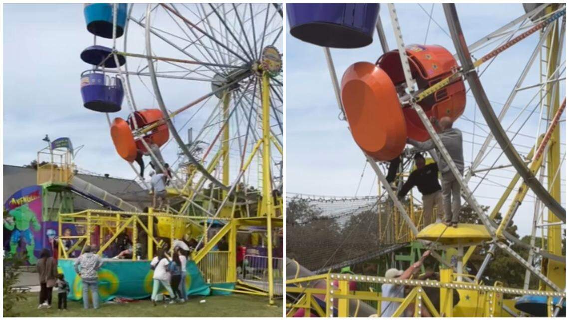 2 girls fall from Ferris wheel at Louisiana harvest festival: Sheriff