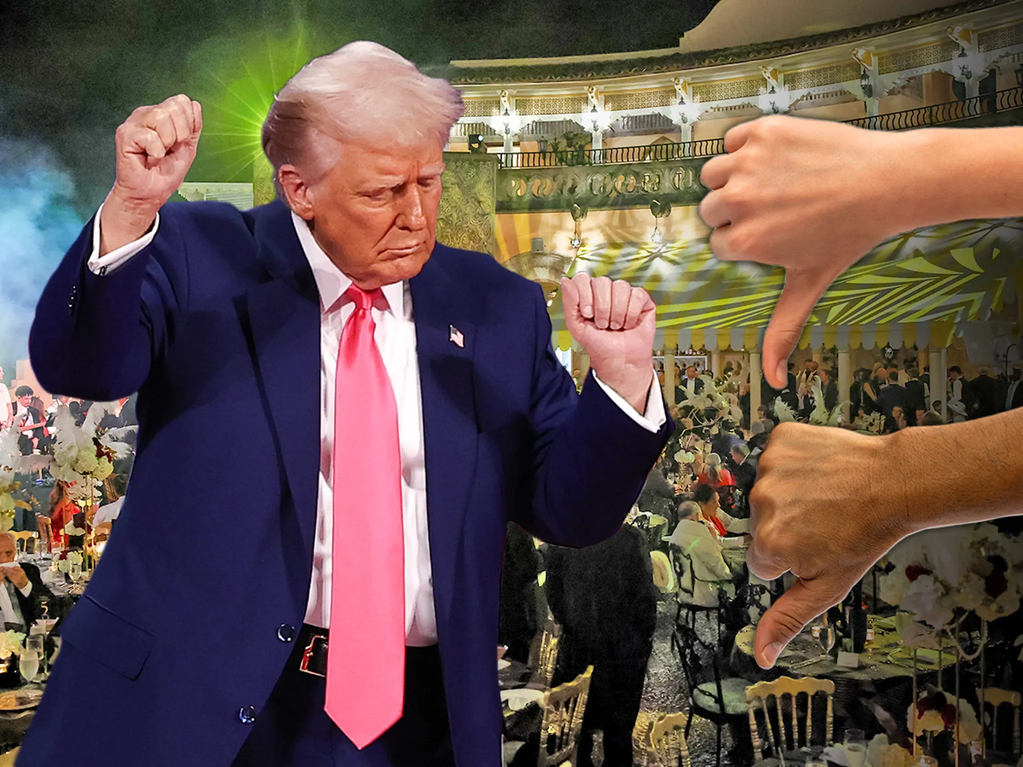 Trump hosted ‘Great Gatsby’ Halloween party hours before SNAP funding lapsed