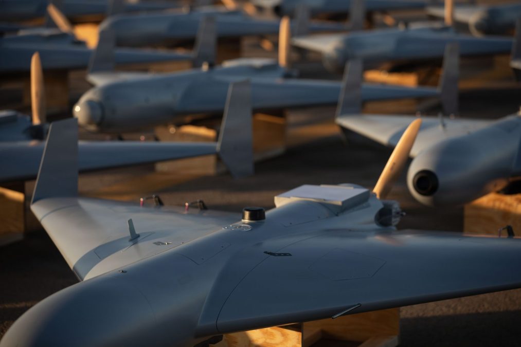 U.S. military launches kamikaze attack drone force