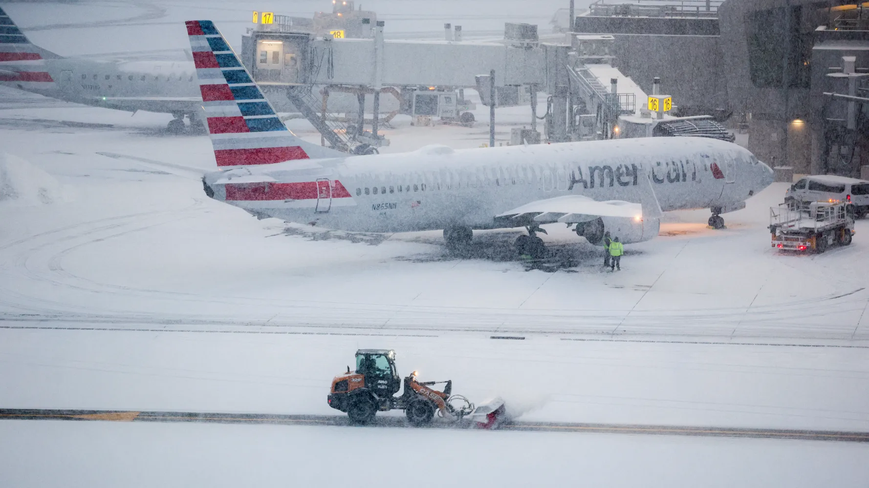 US airlines and airports brace for a brutal travel day amid massive winter storm