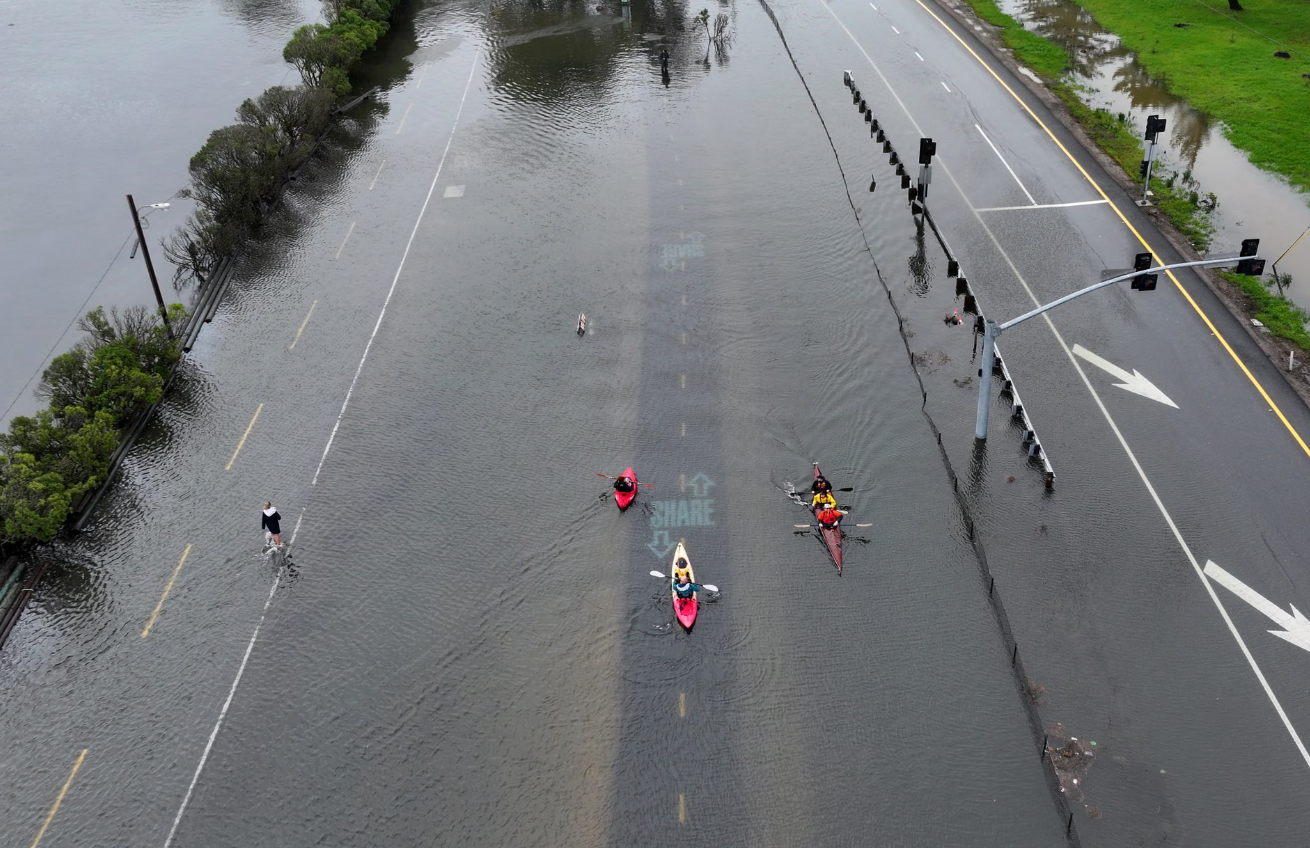 High tides and heavy rain flood parts of California’s Bay Area