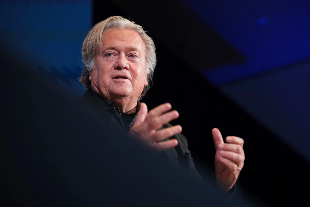 Justice Department moves to dismiss Steve Bannon’s criminal case