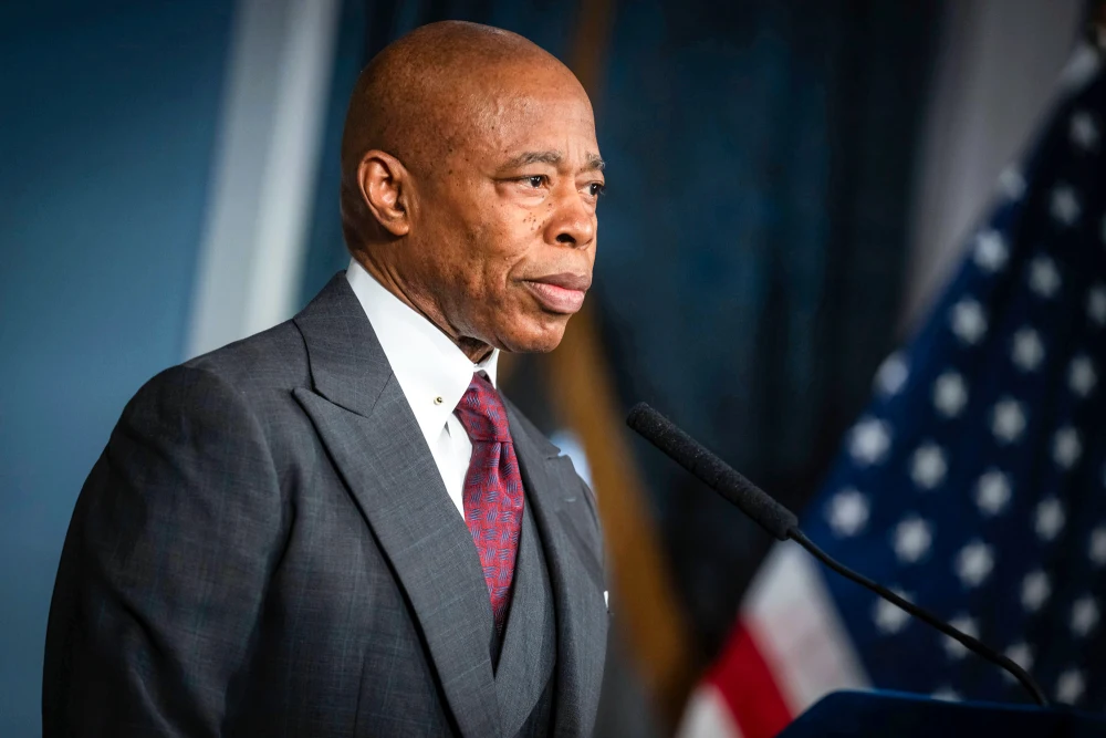 New York City seeks to stop defending former Mayor Eric Adams in sex assault suit