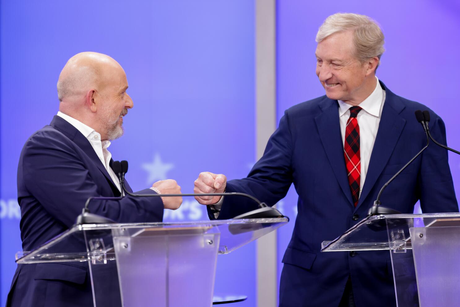 California governor candidates struggle for standout moments at feisty debate